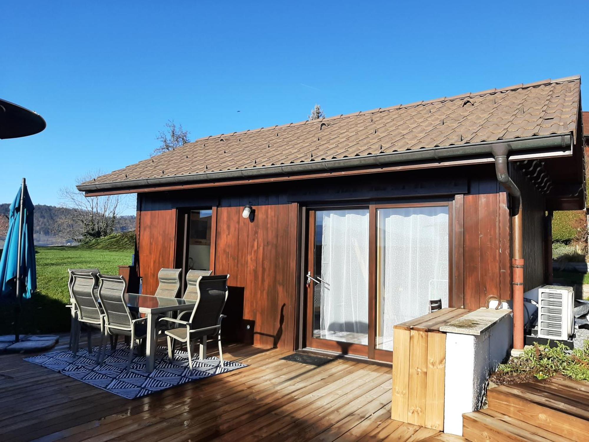 5 Min Des Pistes De Ski Grand Studio Mezzanine Viuz-en-Sallaz Екстер'єр фото